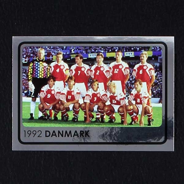 Euro 2008 Nr. 532 Panini Sticker 1992 Danmark