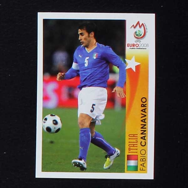 Euro 2008 Nr. 471 Panini Sticker Cannavaro in Action