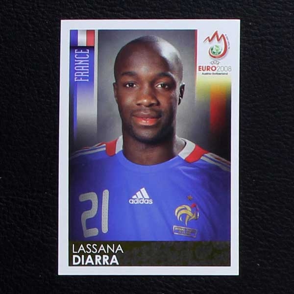 Euro 2008 No. 345 Panini sticker Diarra