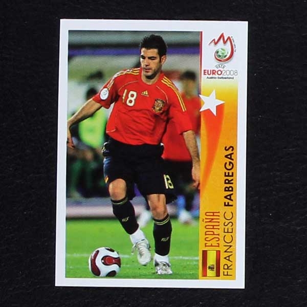 Euro 2008 No. 504 Panini sticker Fabregas in Action