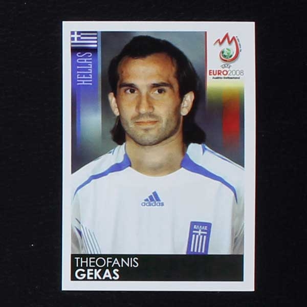 Euro 2008 No. 381 Panini sticker Gekas