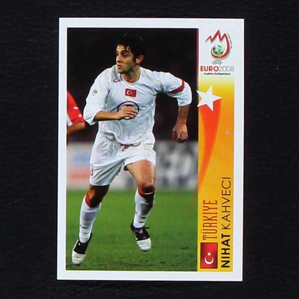 Euro 2008 Nr. 517 Panini Sticker Kahveci in Action