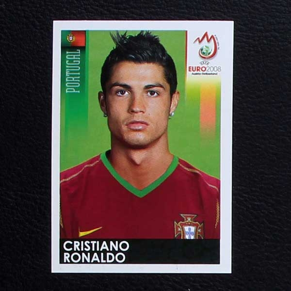 Euro 2008 No. 120 Panini sticker Ronaldo