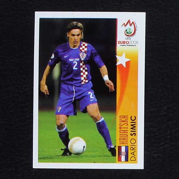 Euro 2008 Nr. 474 Panini Sticker Simic in Action