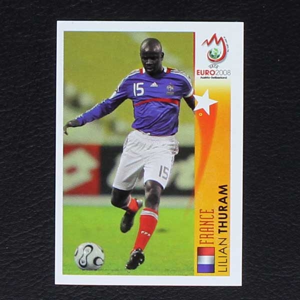 Euro 2008 Nr. 468 Panini Sticker Thuram in Action