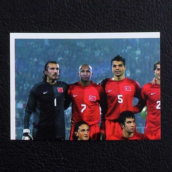 Euro 2008 No. 125 Panini sticker Türkiye Team 1