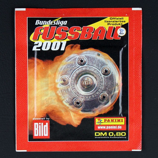 Fußball 2001 Panini Sticker Tüte