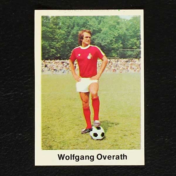 Wolfgang Overath Bergmann Sticker Fußball 1976
