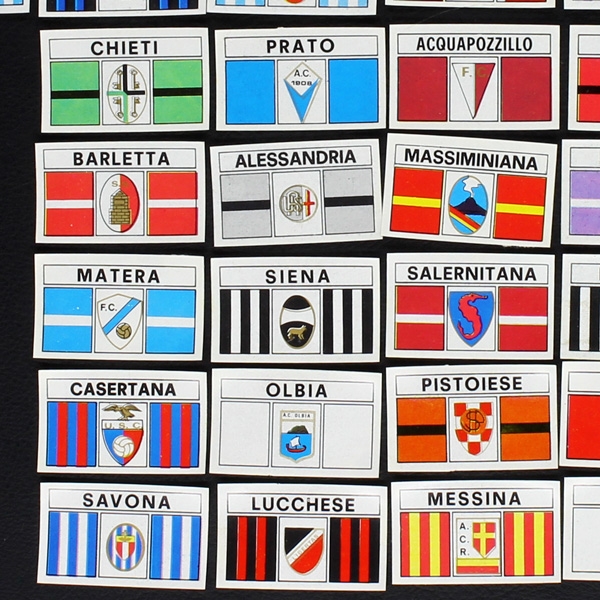 Calciatori 1969 Panini Sticker - 49 Wappen Serie C ohne Rückseiten