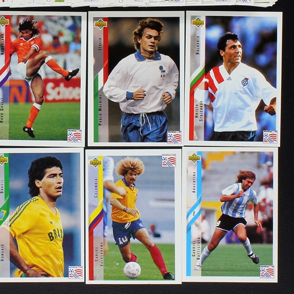 USA 94 Upper Deck Sticker komplett
