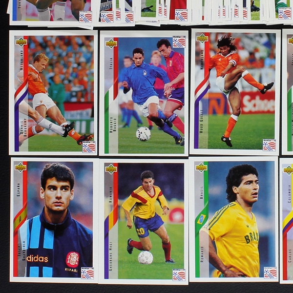 USA 94 Upper Deck Sticker komplett