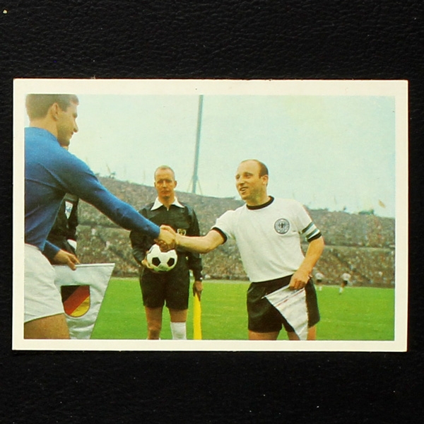 Uwe Seeler Bergmann Card  No. 15 - Fußball 1967