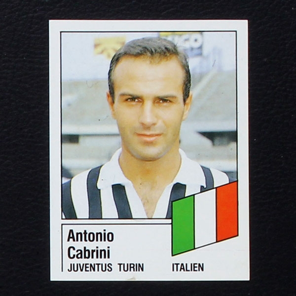 Antonio Cabrini Panini Sticker Nr. 382 - Fußball 87