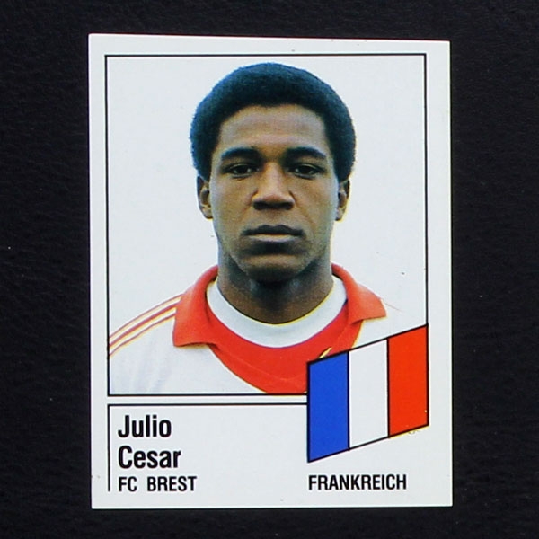 Julio Cesar Panini Sticker No. 398 - Fußball 87