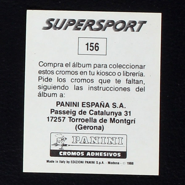 John McEnroe Panini Sticker Nr. 156 - Super Sport 1988