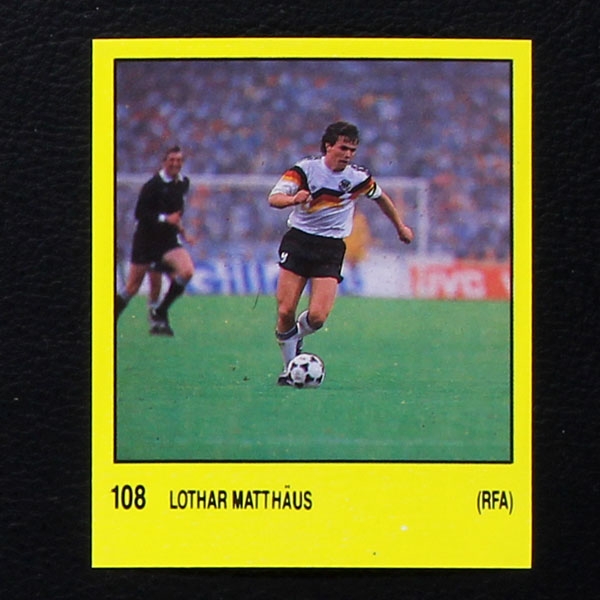 Lothar Matthäus Panini Sticker Nr. 108 - Super Sport 1988