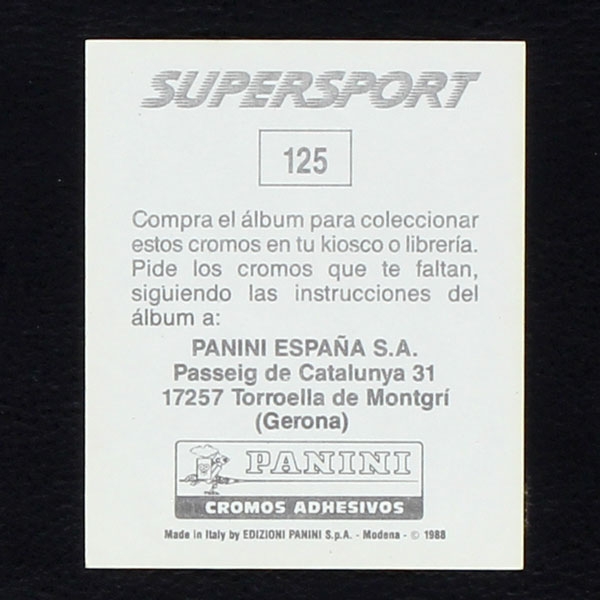 Mark Wright Panini Sticker Nr. 125 - Super Sport 1988