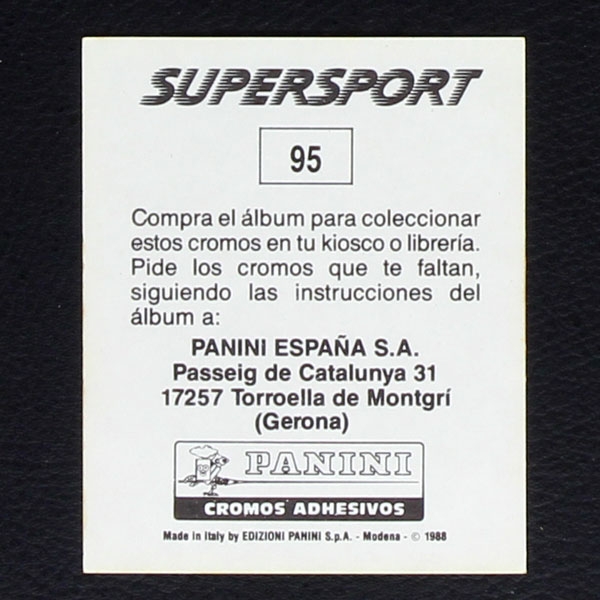 Antonio de Oliveira Panini Sticker Nr. 95 - Super Sport 1988