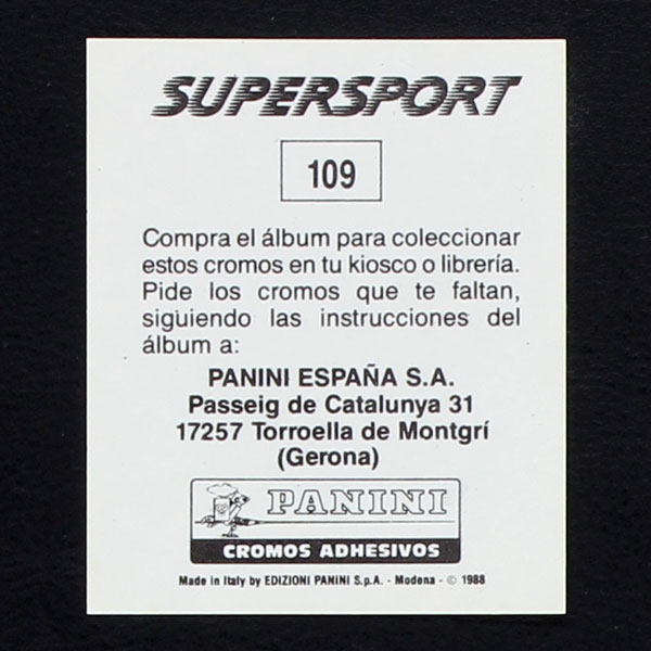 Alexseij Mikhailchenko Panini Sticker Nr. 109 - Super Sport 1988