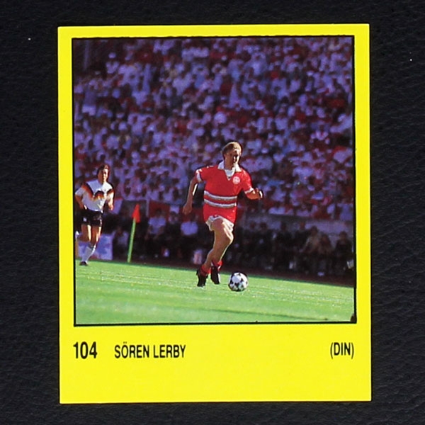 Sören Lerby Panini Sticker No. 104 - Super Sport 1988