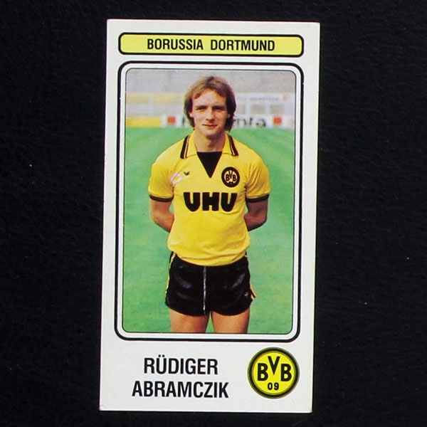 Rüdiger Abramczik Panini Sticker No. 123 - Fußball 83