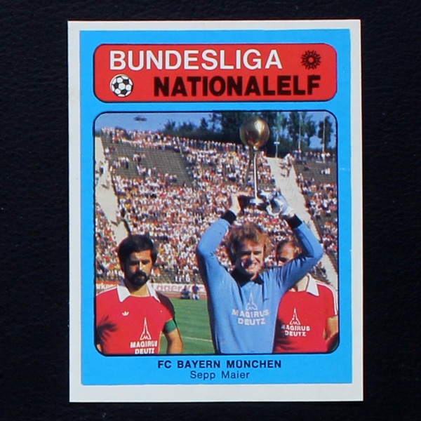 Sepp Maier - Gerd Müller Americana Card No. 47 - Bundesliga Nationalelf 1978
