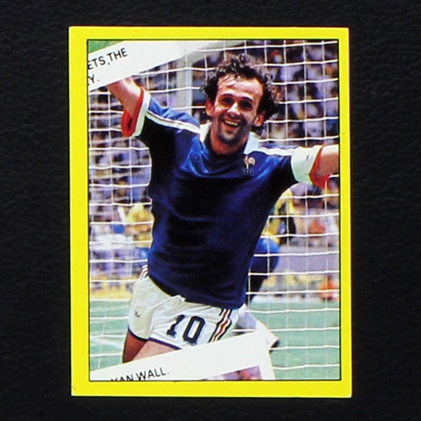 Michel Platini Panini Sticker No. 286 - Football 87