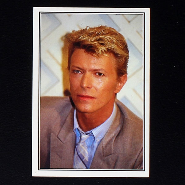 David Bowie Panini Sticker No. 59 - Smash Hits 85