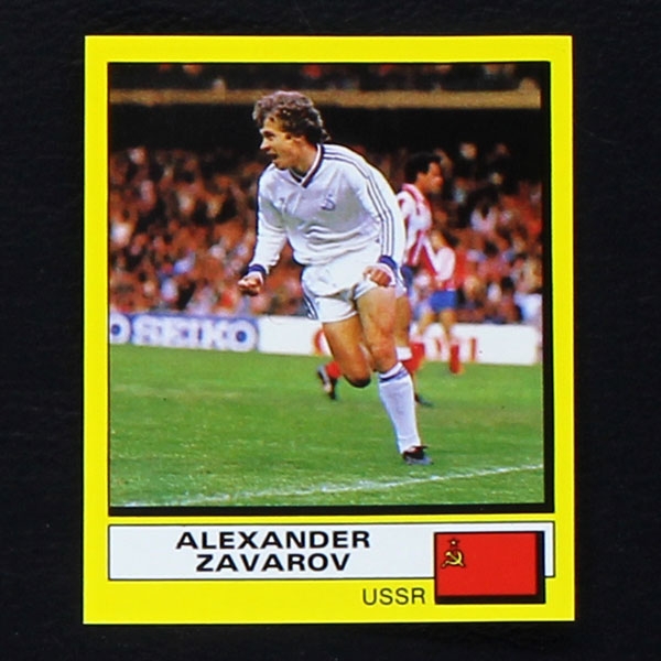 Alexander Zavarov Panini Sticker No. 388 - Football 88