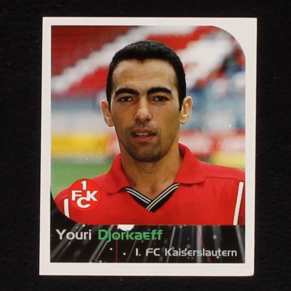 Youri Djorkaeff Panini Sticker No. 134 - Fußball 2000