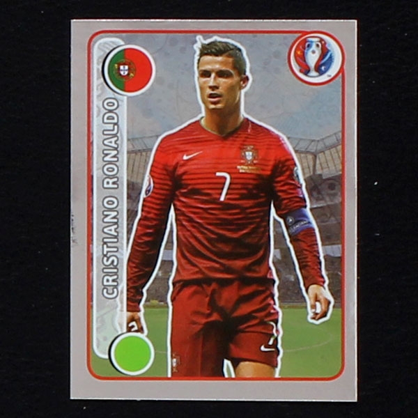 Christino Ronaldo Panini Sticker No. 597 - Euro 2016 Swiss Version