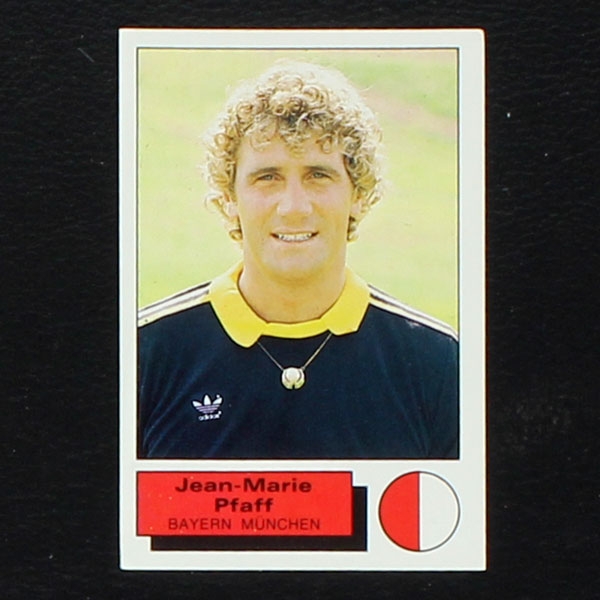 Jean-Marie Pfaff Panini Sticker No. 223 - Fußball 86