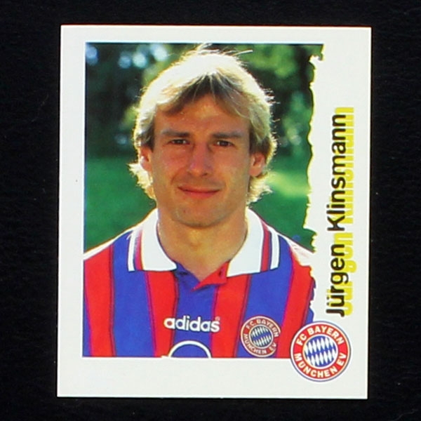 Jürgen Klinsmann Panini Sticker No. 173 - Fußball 97-98 Endphase
