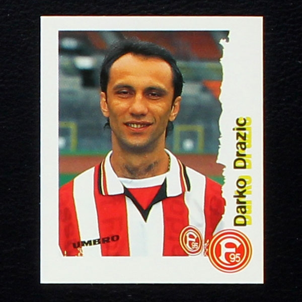 Darko Drazic Panini Sticker No. 74 - Fußball 97-98 Endphase