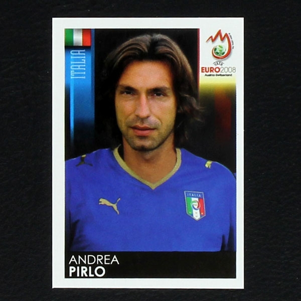 Andrea Pirlo Panini Sticker No. 298 - Euro 2008