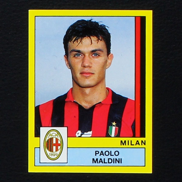 Paolo Maldini Panini Sticker No. 205 - Calciatori 1988