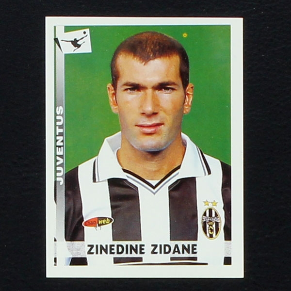 Zinedine Zidane Panini Sticker No. 162 - Calciatori 2000