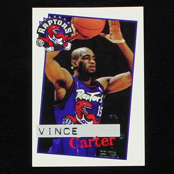 Vince Carter Panini Sticker No. 156 - NBA Basketball 98
