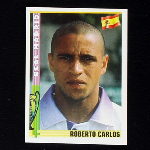 Roberto Carlos Panini Sticker No. 106 - Euro Football 1998-99