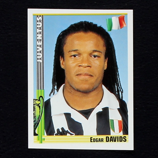 Edgar Davids Panini Sticker No. 52 - Euro Football 1998-99