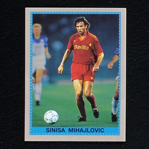 Sinisa Mihajlovic Panini Sticker No. 27 - Calciatori 1992
