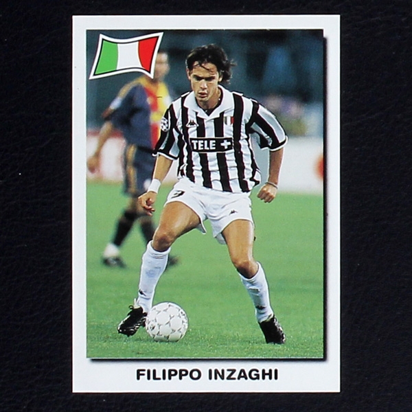 Filippo Inzaghi Panini Sticker No. 143 - Super Futebol 99