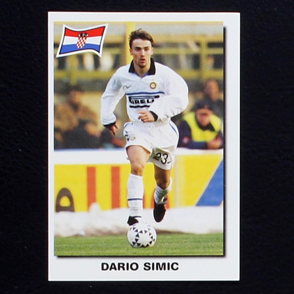 Dario Simic Panini Sticker No. 70 - Super Futebol 99