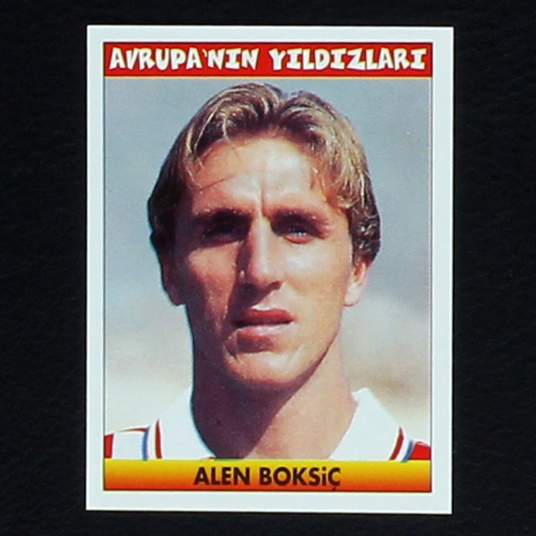 Alen Boksic Panini Sticker No. 245 - Türkiye 1. Futbol Ligi 1996