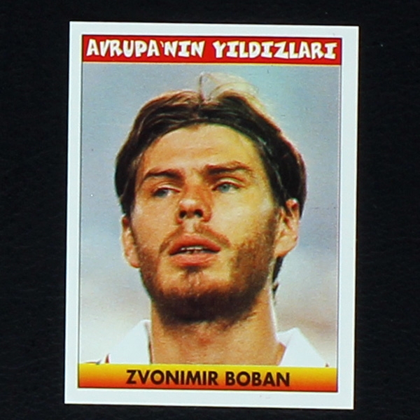 Zvonimir Boban Panini Sticker No. 244 - Türkiye 1. Futbol Ligi 1996