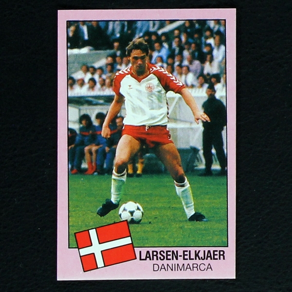 Larsen-Elkjaer Panini Sticker No. 341 - Calciatori 1985