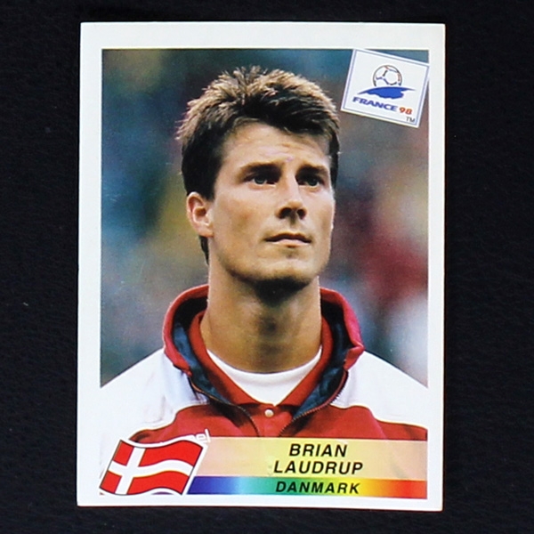 Brian Laudrup  - The Panini match worn shirt album