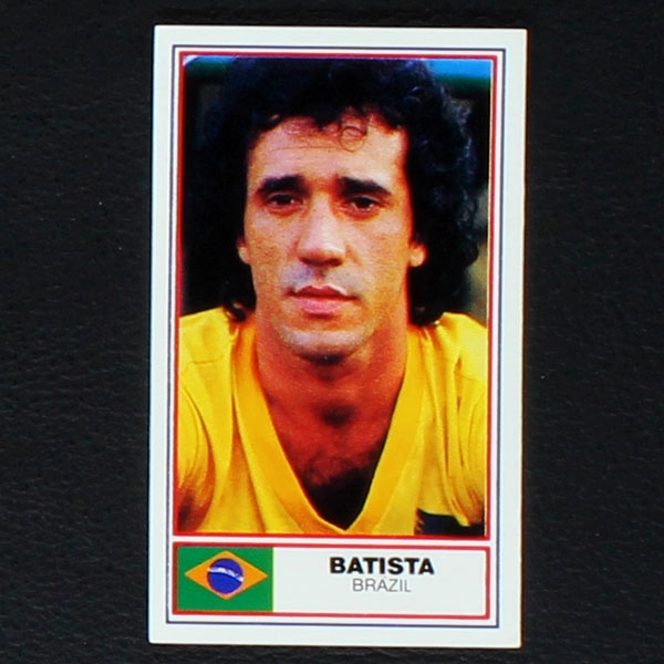 Batista Rothmans Card - Football International Stars 1984