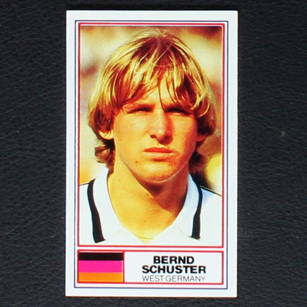 Bernd Schuster Rothmans Card - Football International Stars 1984