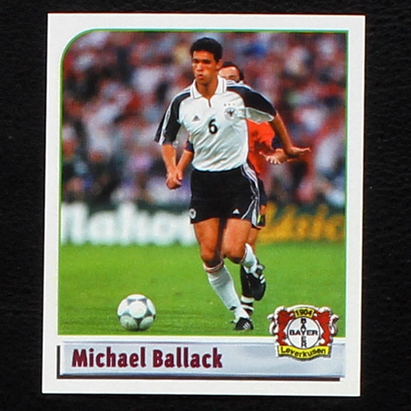 Michael Ballack Panini Sticker No. K - Fußball 2002